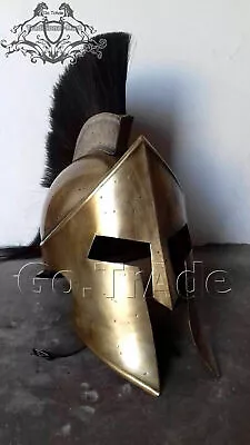 300 Movie Spartan King Leonidas Medieval Helmet Greek Roman Worrier Costume Gife • $120.34