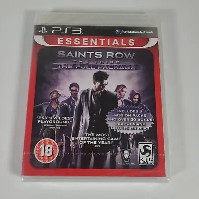 *Brand New Sealed* Saints Row The Third Full Package Playstation PS3 Game PAL • £17.16
