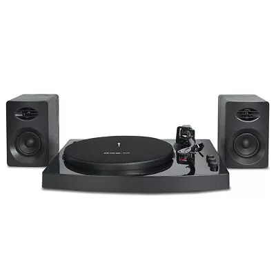 $189 • Buy Mbeat Pro-M Stereo Turntable/Vinyl/Record Player System/Bluetooth Speakers Black