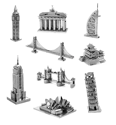 Fascinations Metal Earth 3D Metal Puzzle Architecture Architecture • £15.38