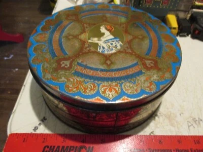 $4 • Buy Vintage Hostess Holiday Fruit Cake Tin Christmas Continental Baking Co. 