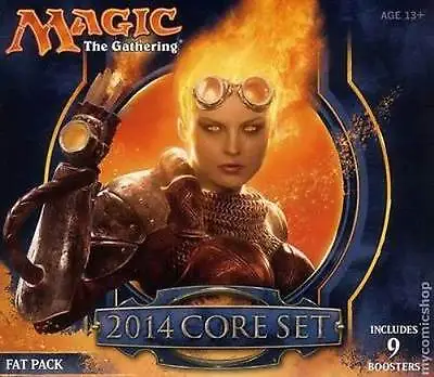 Magic The Gathering MTG 2014 CORE SET (M14) Factory Sealed Fat Pack - Brand New • $79.95