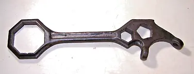 $18 • Buy Antique 17  Fire Hydrant Wrench  Multi-Tool  Firefighting