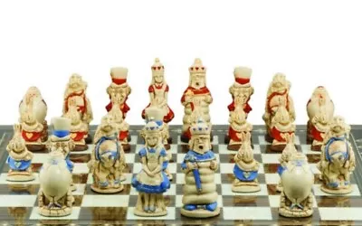 Alice In Wonderland Chess Set  Latex Moulds  • £23.50