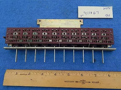 $20 • Buy Seeburg Selector Switch # 411067: 201 222 AQ160 AY160 DS160 - New Old Stock
