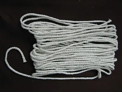 10 Mt Of 3 Mm Bleached White Cotton Cushion Inner Piping Cord Upholstery   • £3.85