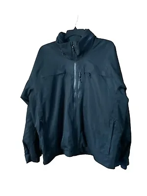 Under Armour Jacket Men's Black Mid Weight Cold Gear Active Primaloft Hood XL • $28