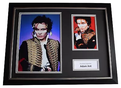 Adam Ant Signed Framed Photo Autograph 16x12 Display Prince Charming Music COA • £179.99