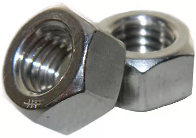 M8-1.25 Finished Hex Nuts Stainless Metric Quantity 50 • $13.03