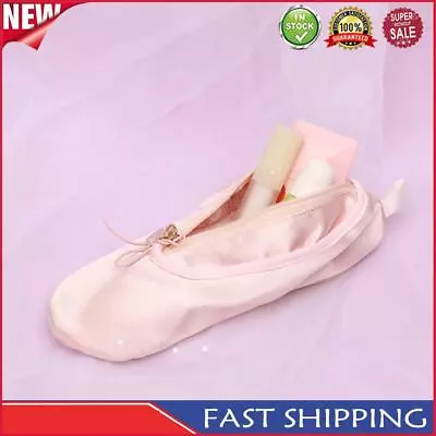 Ballet Shoe Cosmetic Holder Bag Pink Soft Creative For Dancers And Ballet Lovers • $19.35