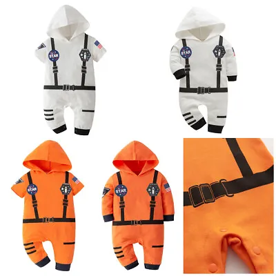 Baby Astronaut Romper Costume Halloween Cosplay Theme Party Photography Dress Up • $27.90
