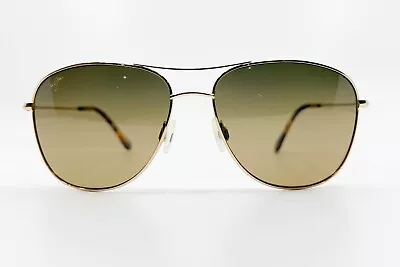 Maui Jim Cliff House MJ247-16 Gold Bronze Polarized Sunglasses 59-15-120 8432 • $79.99