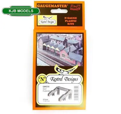 BNIB N Gauge Gaugemaster Kestrel GMKD38 Steel Footbridge - Plastic Kit • £10.25