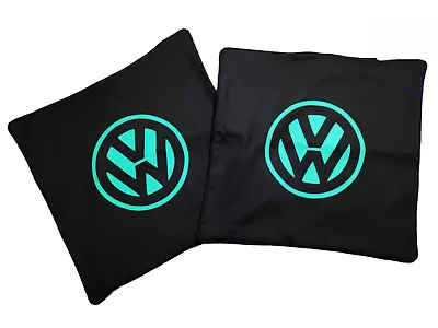 PAIR Of VW (Volkswagen) Cushion Covers For Campervan Or Motorhome • £18.99