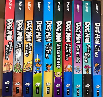 Dog Man Books Dav Pilkey Children's Graphic Novels Hardcovers You Choose Titles • $4.29