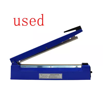 Uesd Hand Impulse Heat Sealer Machine Packaging Equipment And Consumables 110V • $29.61