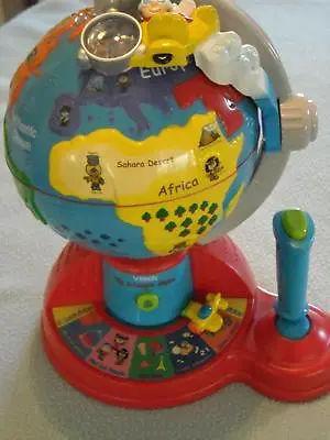 VTech Fly And Learn Adventure Talking Globe Controller Geography Education • $17.77