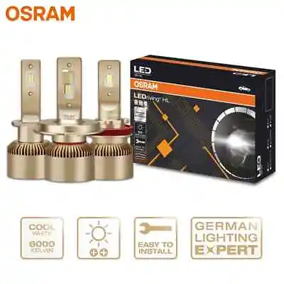 OSRAM LED H1 H4 H7 H8 H11 H16 HB3 HB4 HIR2 12V Car Head Light 25W 6000K White • $64.58