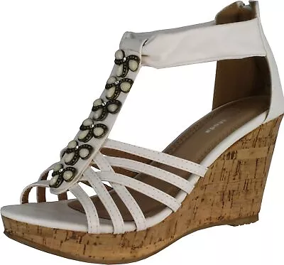 Top Moda Women's DS-6 Wedge Sandals • $29.95