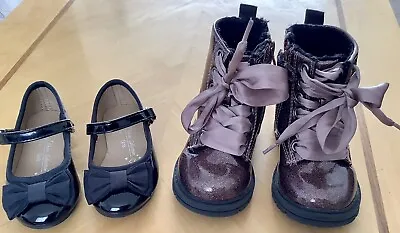 £7.50 • Buy 2 Pair Girls Shoes And Boots From Next And Matalan Size 5