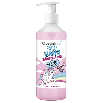 Hand Sanitiser Gel Sanitizer 70% Alcohol - 500ml Bottle - Fantasy - Ocean Free • £69.99