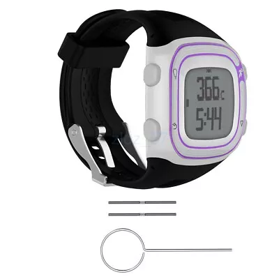 Silicone Replacement Band Wrist Strap For Garmin Forerunner 10/15 GPS Watch HOT • $19.99