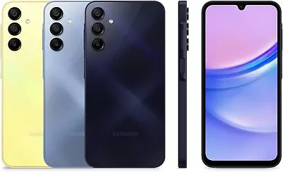 Samsung Galaxy A15 4G Smartphone 128GB+4GB Ram  Dual-Sim 2024 All Colours • £101.99