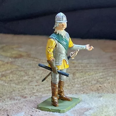 Hand Painted White Metal 1/32 Scale English Civil War Toy Soldier By Frontier • £7