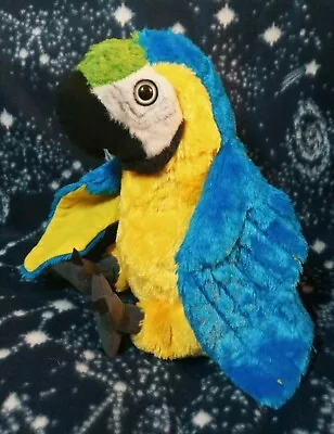 Wild Republic Macaw Plush Stuffed Animal Parrot Realistic Floppy Bird • $12