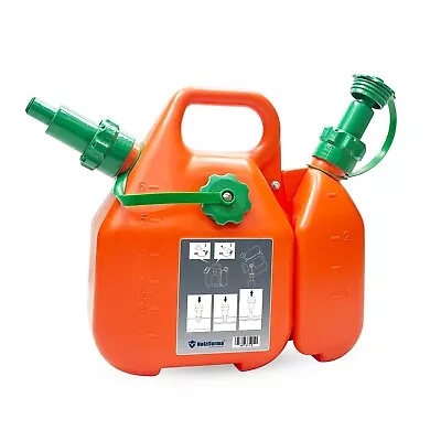 Holzfforma 6 Litre Fuel Oil Can Heavy Duty Combi For Husqvarna Chainsaw Users • $88.09