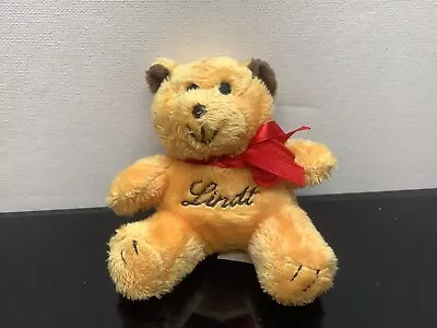 Lindt Golden Teddy Bear  Plush 4 Inch Soft Toy Chocolate Collectable Gift Bow • £9.95