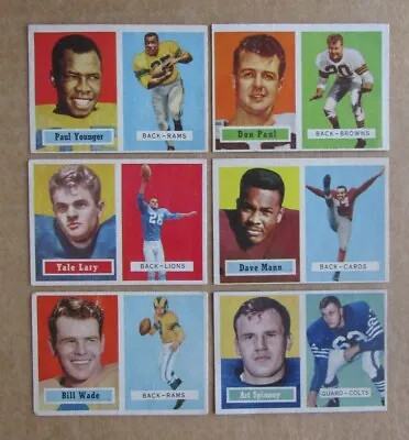 1957 Topps Football Card Singles Complete Your Set Pick Choose Updated 3/5 • $1.95