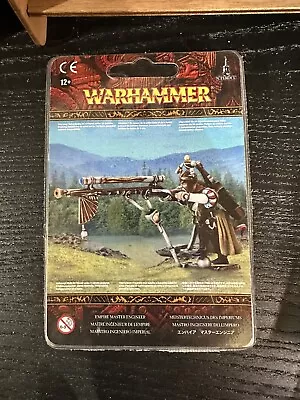 Warhammer Old World Empire Master Engineer NIB • $9.50