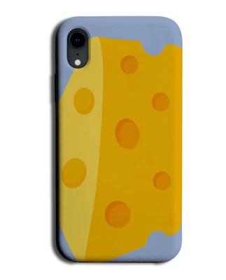 Block Of Cheese Cartoon Phone Case Cover Cheeses Picnic Cheddar Holes P343C • £14.95