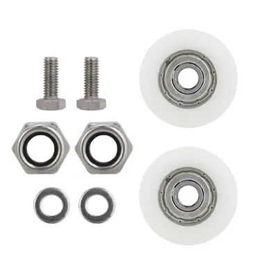 Greenhouse 30mm Door Runner Sliding Wheels Window Rolling Rollers For Halls • £5.81