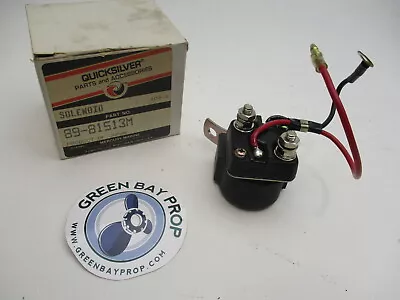 89-81513M Mercury Mariner 40/55/60 Hp Outboard Starter Solenoid W/Bracket NLA • $214.99