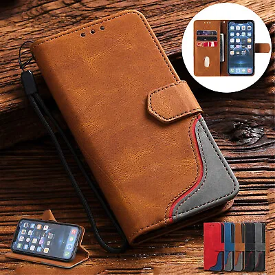 $4.74 • Buy For Samsung S21 Ultra S20 FE 5G S10e S9S8 Note20 10 Magnetic Leather Wallet Case
