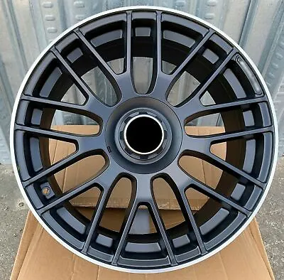 19X8.5 +42 5X112 BLACK WHEELS FITS Mercedes CLA250 CLA45 GLK350 GLE350 C300 • $848