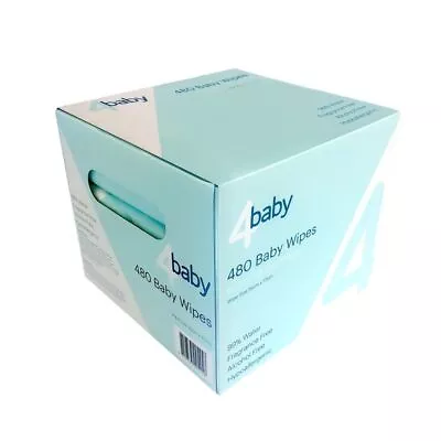 $10.95 • Buy 4Baby Baby Wipes 480 Pack