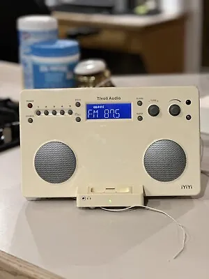 Tivoli Audio IYiYi RDS-Radio + Mini-Stereo System For Apple IPod DeVesto Design • $48