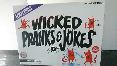 Wicked Pranks And Jokes By Marvin's Magic • £5.99