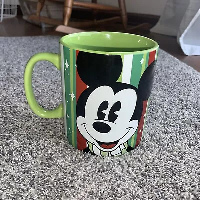  Disney Store Coffee Mug BIG Cup The House Of Mickey Mouse Christmas Holiday • $2