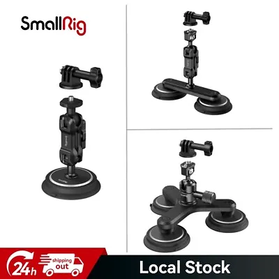 SMALLRIG 2-in-1 Magnetic Suction Cup Mount For Gopro Car Camera Mount Outside • $49.90