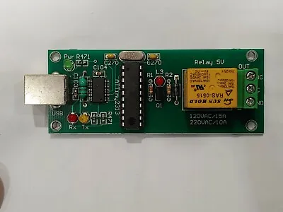 £3.95 • Buy Kmtronic Single 1 One Channel Usb Relay Board Computer Pc Controller Module