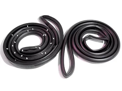 1980-1992 Cadillac DeVille & Fleetwood 4 Dr Rear Door Weatherstrip Seals Pair • $157