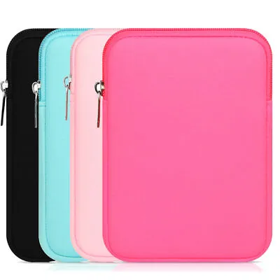 £8.39 • Buy Soft Tablet PC Sleeve Cover Pouch Neoprene Case Bag For IPad Air Mini Kindle New