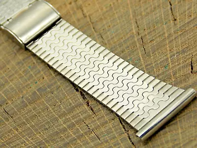 Cardinal Stainless Steel Sliding Clasp 22mm NOS Unused Wach Band Vintage • $44.53