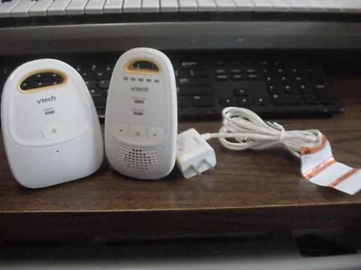 Vtech Digital Audio Baby Monitor Vtech DM111 BU And DM111 PU W/AC Adaptor • $10.49