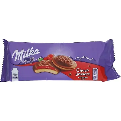 Milka Chocolate Covered Jaffa Cakes With Jelly : RASPBERRY 147g 1ct. FREE SHIP • £9.51