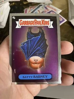 2022 GARBAGE PAIL KIDS GPK CHROME SERIES 5 BASE BATTY BARNEY 180b NM • $3.41